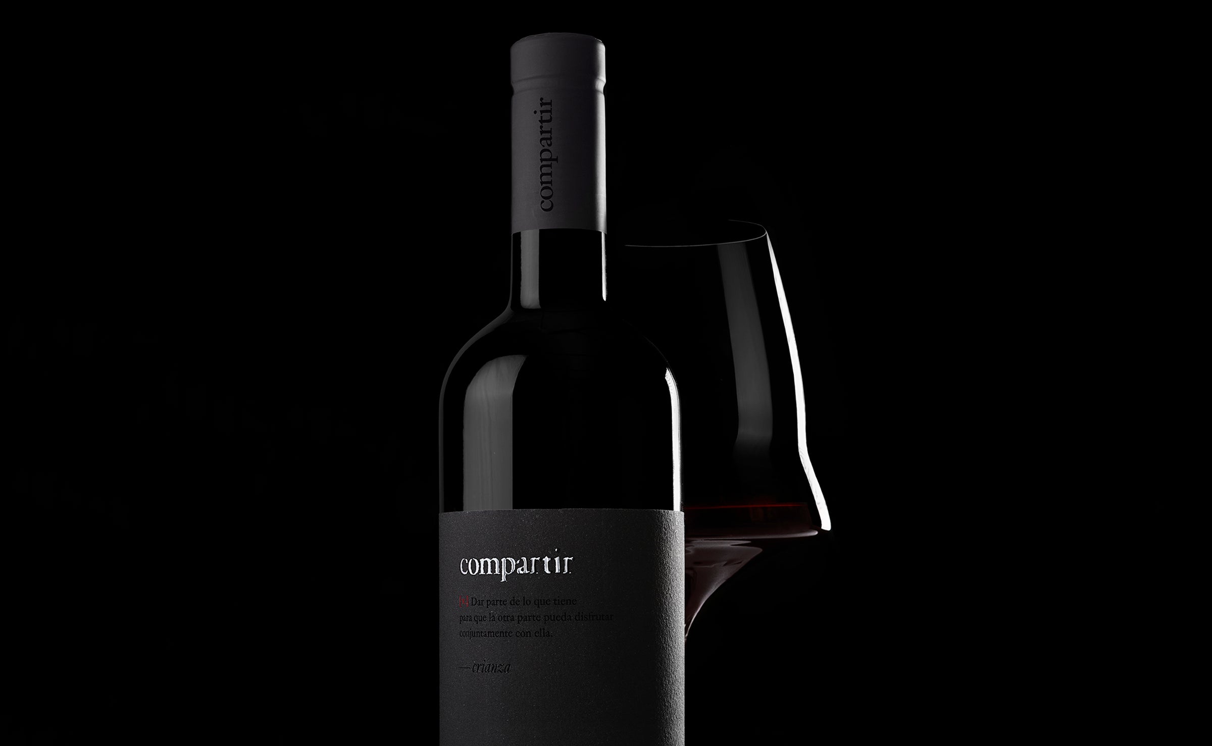 Compartir crianza, vino de la D.O.P. Somontano